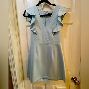 Blue dress